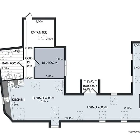 Sanders Regent - Adorable One-bedroom Near Square København
