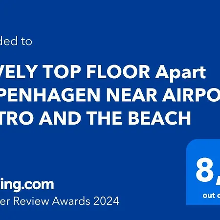 Apartamento Lovely Floor Near Airport, Metro And The Copenhague
