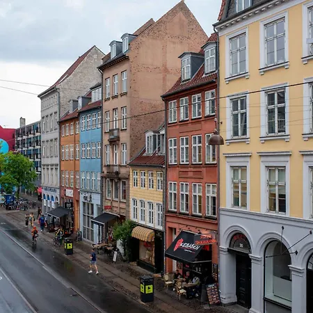 Stylish On Lively Street In Downtown Copenhague