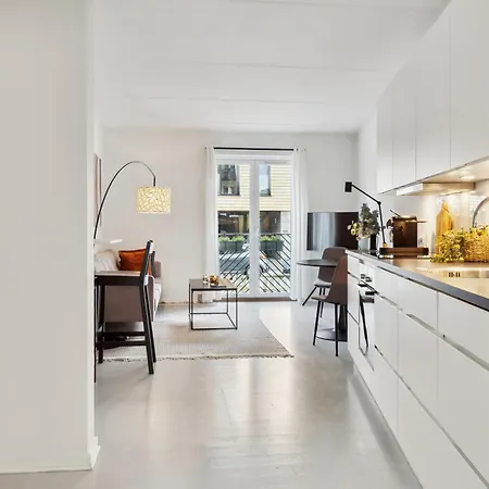 Moderne Og Minimalistisk Lejlighed I Nv *