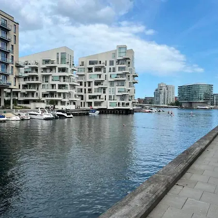 Water Front View - Exclusive Apartmán Kodaň