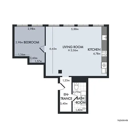 Sanders Regent - Endearing One-bedroom Near Square * Κοπεγχάγη
