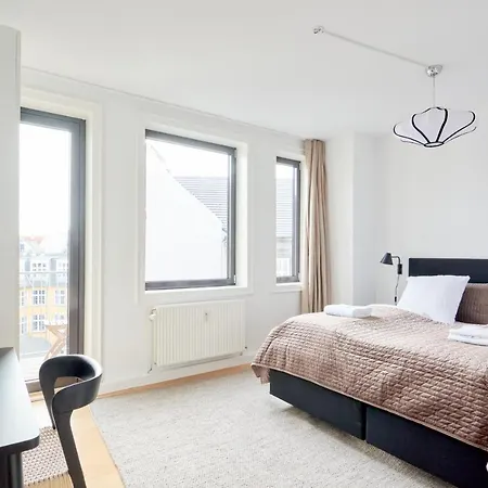 Apartamento Stylish 2br W Private Balcony In Cph Centre *
