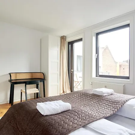 Apartamento Stylish 2br W Private Balcony In Cph Centre