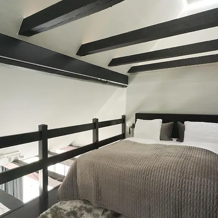 Unique 2 Bedroom Duplex W Exposed Beams In Cph Apartmán