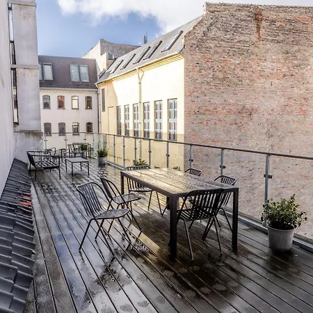 Penthouse W/rooftop Terrace In Latin Quarter קופנהגן