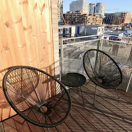Appartement Fantastic 3-bed Wbalcony In North Harbour Copenhague