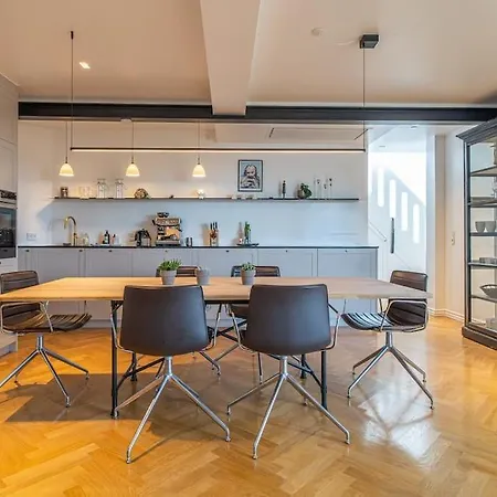 Central Penthouse With Panoramic Private Terrace * Копенгаген