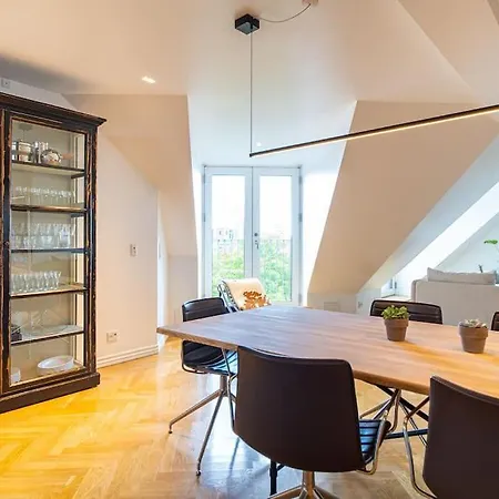 Central Penthouse With Panoramic Private Terrace * Копенгаген