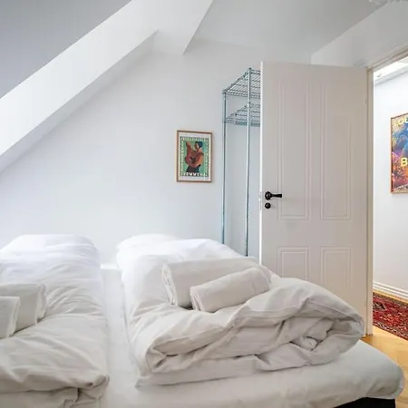 Central Penthouse With Panoramic Private Terrace Апартаменты Копенгаген