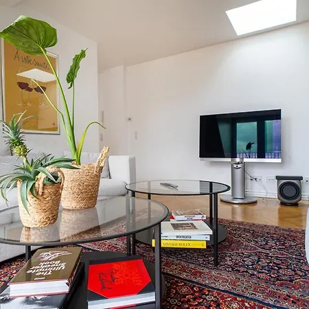 Penthouse With Panoramic Private Terrace Lejlighed København