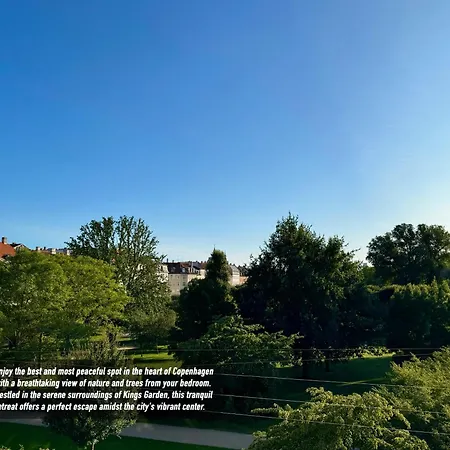 Luxury 'kings Garden View' 260m2 Prime Located Flat Köpenhamn
