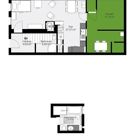 Pansiyon Cozy Center Chambers With Kitchen And Garden