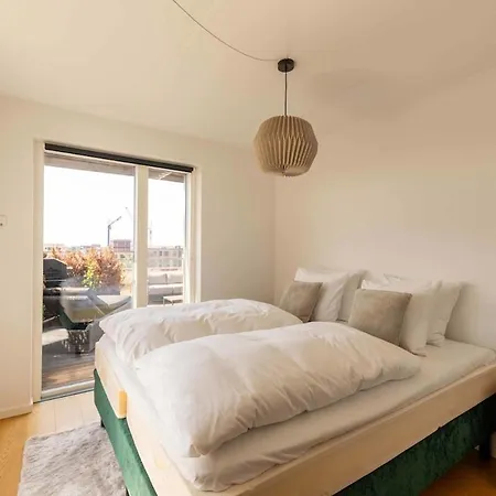 Appartement Modern Penthouse With Rooftop In Enghave Brygge