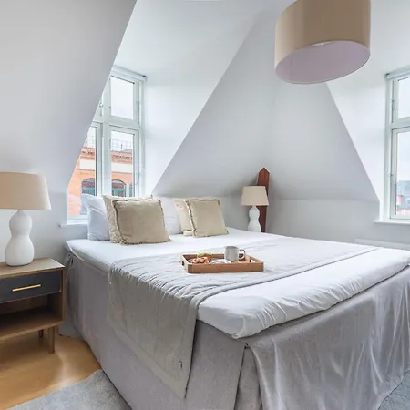 Sanders Leaves - Two-bedroom With Shared Roof-top Terrace Daire Kopenhag