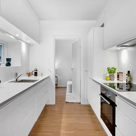 Modern 3-bedroom Near Metro Station In ørestad *