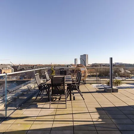 Appartement Luxury Harbourfront Penthouse With Private Rooftop Copenhague