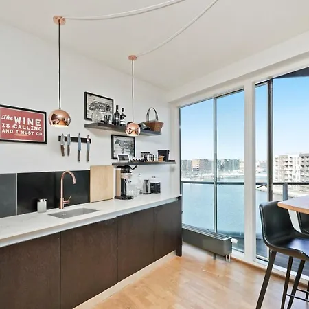 Apartment Copenhagen Unique Waterfront Penthouse Kopenhagen