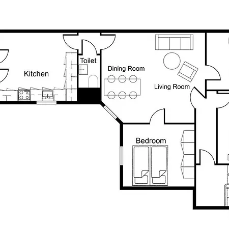 Xl Flat W 3 Bedrooms By Kings Garden In Cph Kopenhagen