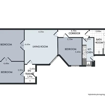Appartement Sanders Stage - Chic Three-bedroom Near Nyhavn Copenhague