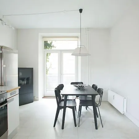 아파트 Large & Bright 3br W Whirlpool Near Metro 코펜하겐