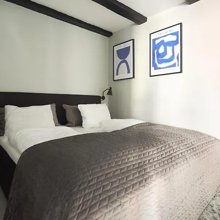 Unique 2 Bedroom Duplex W Exposed Beams In Cph 아파트 *