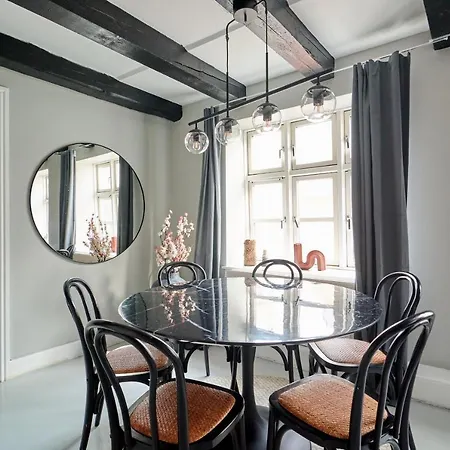 Unique 2 Bedroom Duplex W Exposed Beams In Cph * 코펜하겐