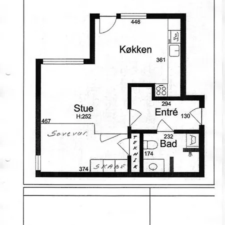 Appartement Islands Brygge