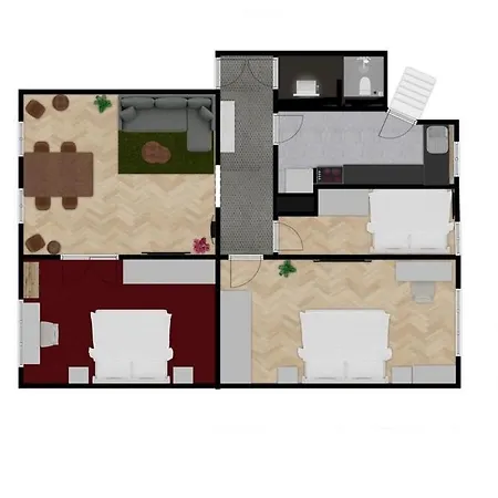 Centrally Located 4 Lejlighed