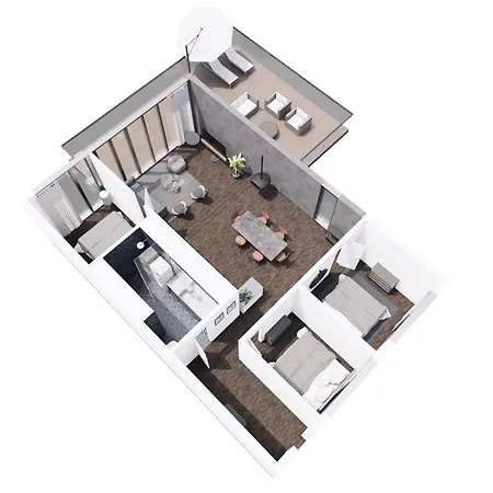 Luxury Harbourfront Penthouse With Private Rooftop Appartement