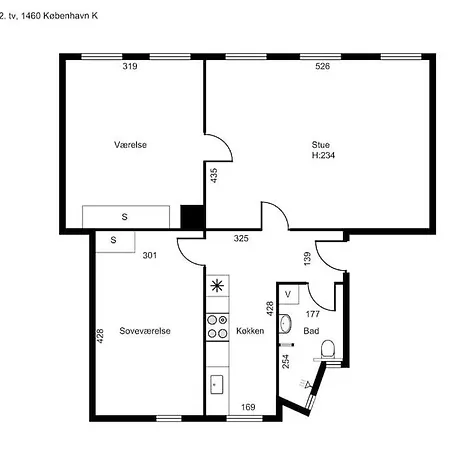 Apartment Og Charmerende Copenhagen
