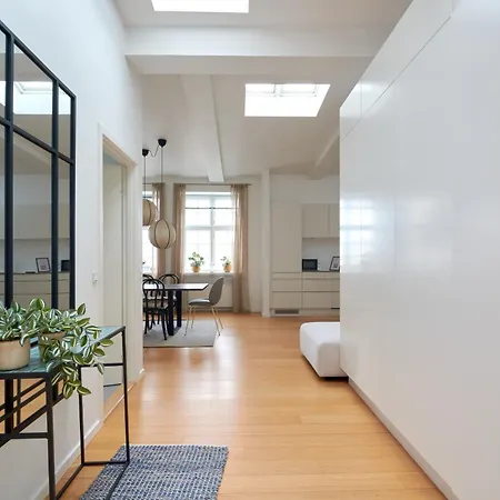 Penthouse-nordic-citycenter-balcony Apartment Kopenhagen