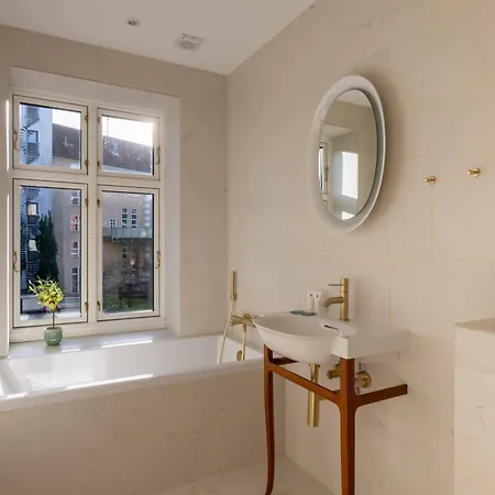 Apartment Lovely By W Bathtub And Balcony