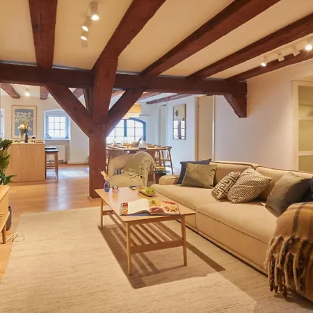 Warm 3br Loft With Exposed Beams Copenhagen