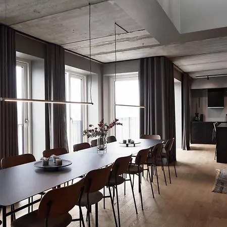 Lägenhet Penthouse W. Private Rooftop At The Waterfront Köpenhamn