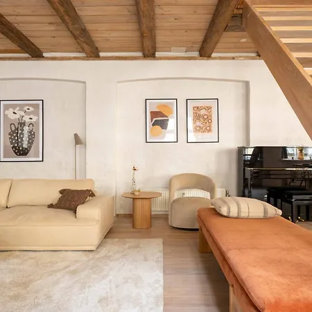 Apartman Charming 4br Duplex In Norrebro Koppenhága