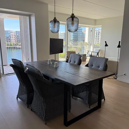 Apartmán Laekker Med Vand Udsigt Pa Islands Brygge