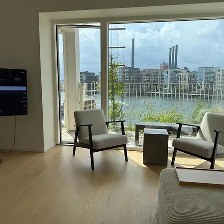 Laekker Med Vand Udsigt Pa Islands Brygge Apartmán *