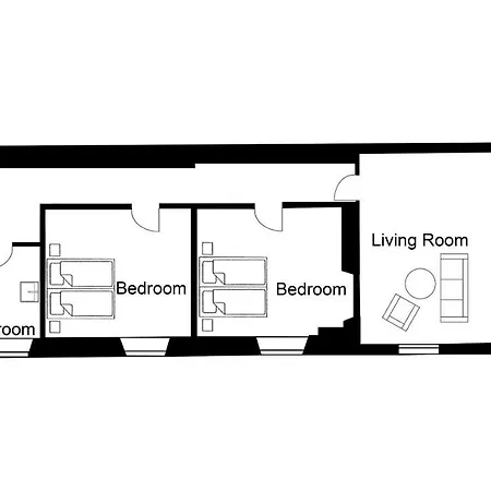 With Exposed Ceiling Beams Daire *