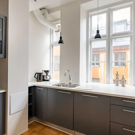 Lägenhet Rare 4br W Unique Details In Cph *