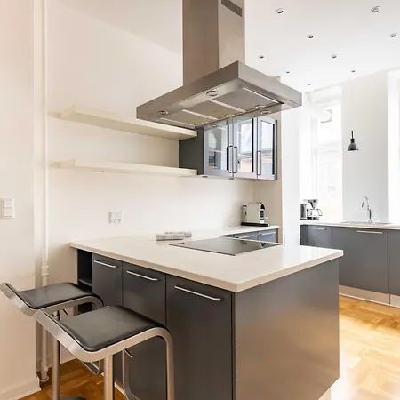 Lägenhet Rare 4br W Unique Details In Cph Köpenhamn