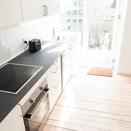 아파트 Beautiful And Bright 2-bed With Private Balcony 코펜하겐
