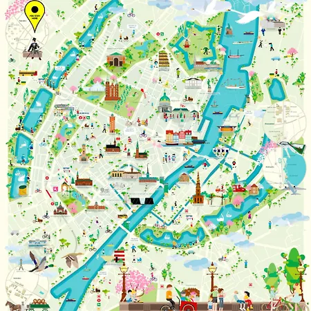 公寓 Lovely In Vibrant Area Of