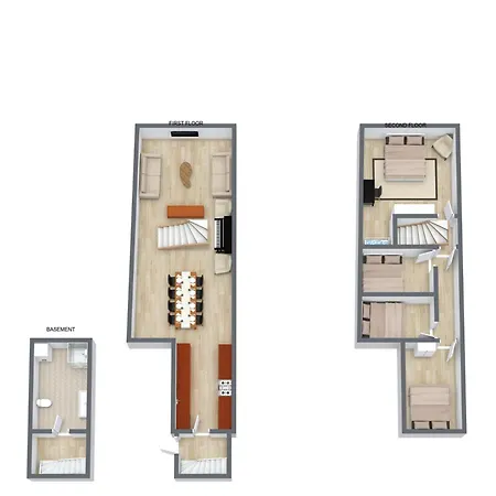 Charming 4br Duplex In Norrebro Apartment Copenhagen