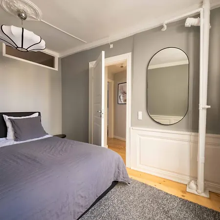 Big 4 Bedroom With Bathtub By Cph Hall Square Apartmán Kodaň