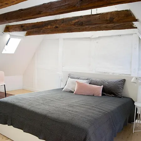 Super Central Apt W Loft Lägenhet